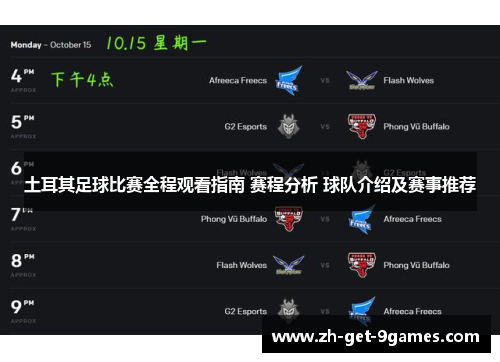 土耳其足球比赛全程观看指南 赛程分析 球队介绍及赛事推荐